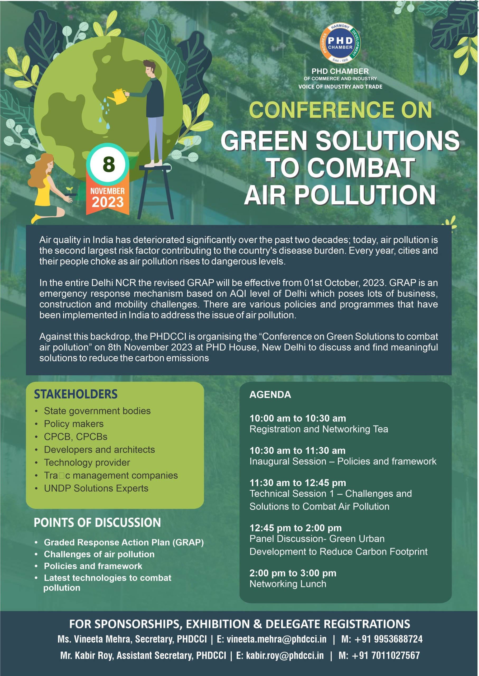 Green Solutions To Combat Air Pollution - PHD Chamber