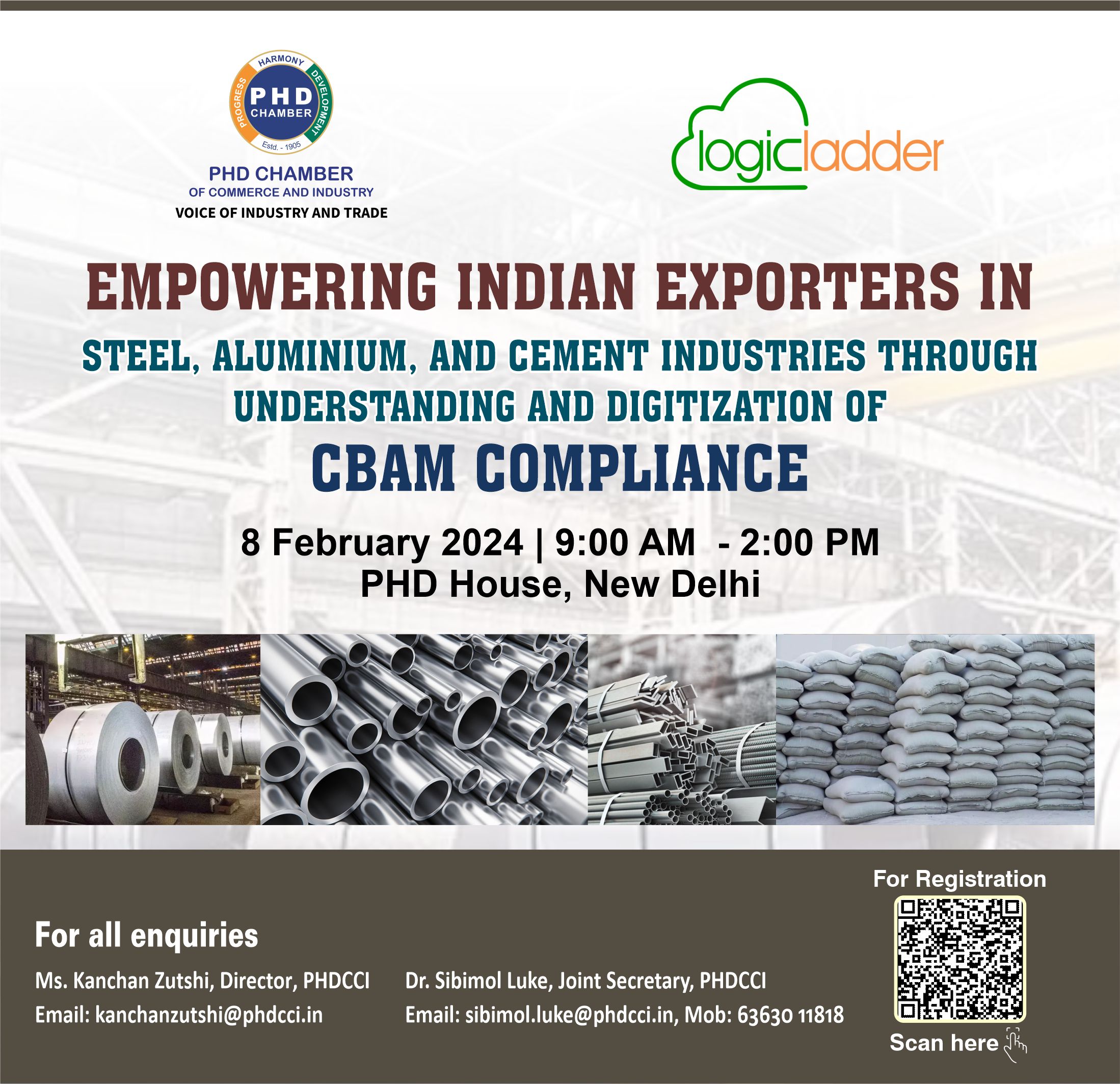 Seminar on Empowering Indian Exporters in Steel, Aluminium, and Cement 